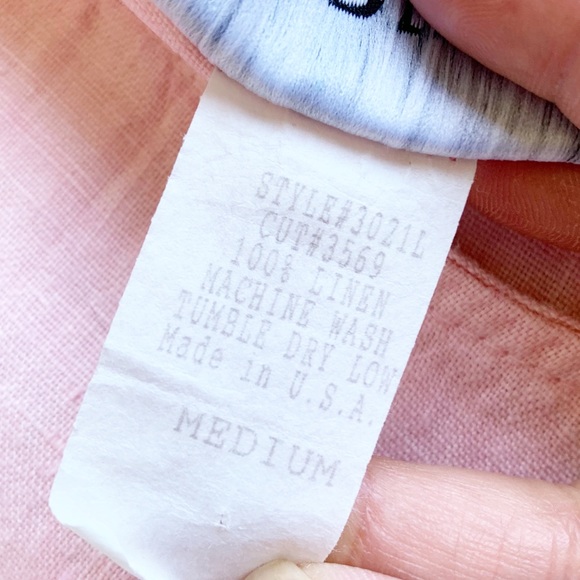 Linen Tie Dye Maxi Dress - Picture 6 of 16